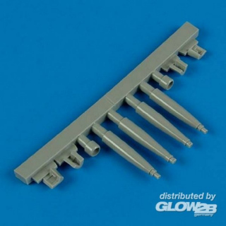 Spitfire Mk.IXe gun barrels for Tamiya
