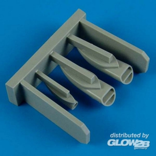 MiG-23 Flogger air scoops for Trumpeter