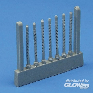 B-25C/D Mitchell Gun Barrels - Quickboost 1/48