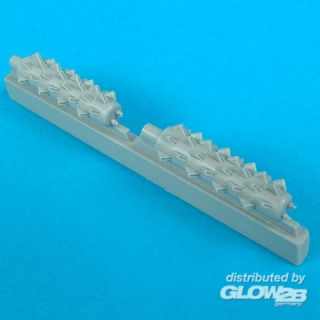 Bristol Beaufighter Porcupine Exhaust - Quickboost 1/48