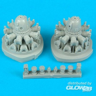 B-26 Marauder Engines - Quickboost 1/48