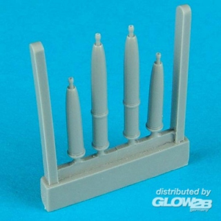 Spitfire F Mk. 22 Cannon Barrels - Quickboost 1/48