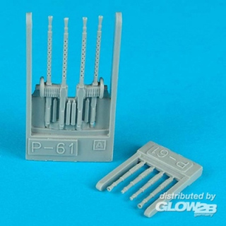P-61 A Black Widow Gun Barrels - Quickboost 1/48