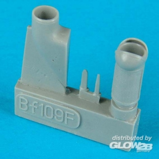 Messerschmitt Bf 109 F Tropical Filter - Quickboost 1/48