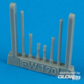 Focke Wulf Fw 190 A-8 Gun Barrels - Quickboost 1/48