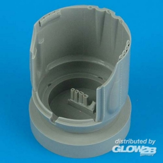 Focke Wulf Fw 190 A-8 Cowling with Exhaust - Quickboost 1/48