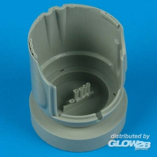Focke Wulf Fw 190 A-5 Cowling with Exhaust - Quickboost 1/48