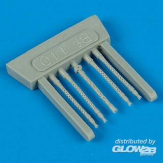 Messerschmitt Bf 110 E Gun Barrels - Quickboost 1/48