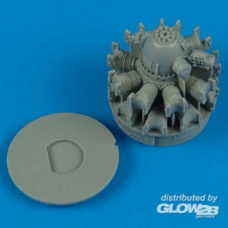 F6F-3 Hellcat Engine - Quickboost 1/48