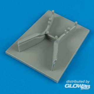Fieseler Fi-156 C Storch Exhaust - Quickboost 1/48