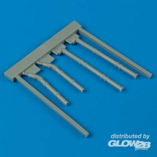 Wellington Fuel Outlet Pipe opened Flaps - Quickboost 1/48