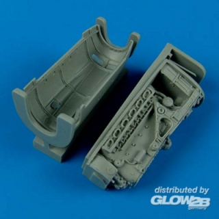 Messerschmitt Bf 109 E Engine - Quickboost 1/48