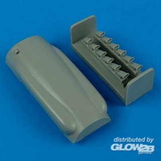 Seafire FR.46/47 Cowling and Exhaust - Quickboost 1/48