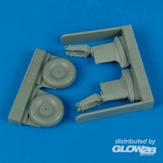 Junkers Ju 87 Stuka Uncovered Wheels II - Quickboost 1/48