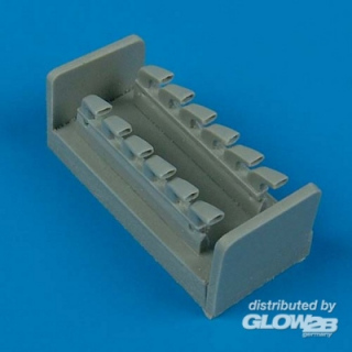 Messerschmitt Bf 109 F Exhaust - Quickboost 1/48