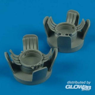 Nakajima J1N1 Sa Gekko Exhaust - Quickboost 1/48