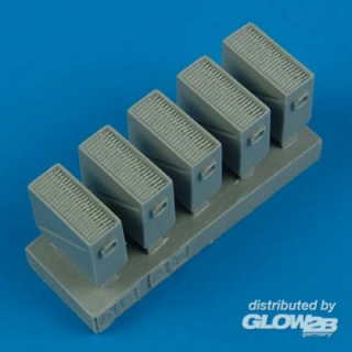 AC-47 Vietnam Gunship Ammunition Boxes - Quickboost 1/48