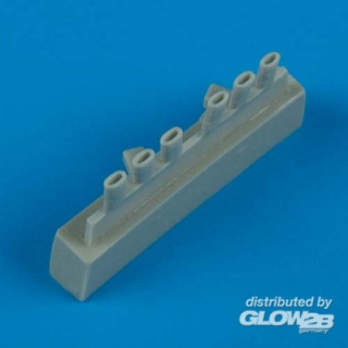 Henschel Hs 126 Exhaust - Quickboost 1/48