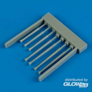 J1N1 Gekko gun barrels for Tamiya