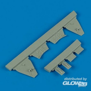 J2M3 Raiden undercarriage covers for HAS