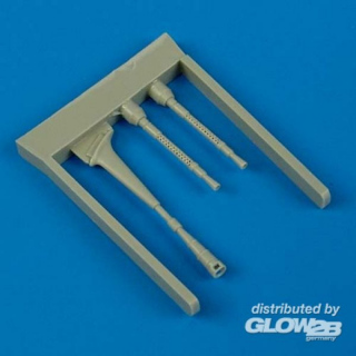 Ki-46 III Dinah gun barrels for Tamiya