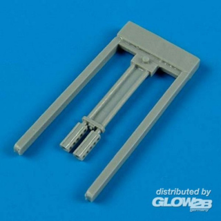 MiG-23 Flogger gun barrels for Trumpeter