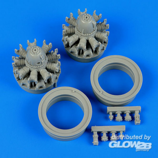 PV-1 Ventura engines for Revell