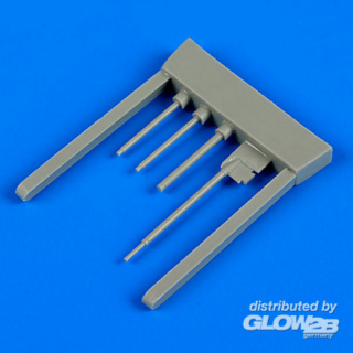 MiG-3 late gun barrels a.pitot tube f.Tr