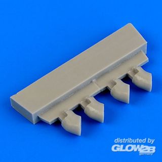 SBD-5 Dauntless exhaust for Italeri/ACC