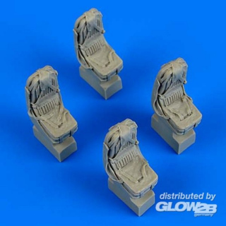 Kamov Ka-27 Helix seats witth safety belts for Hobby Boss