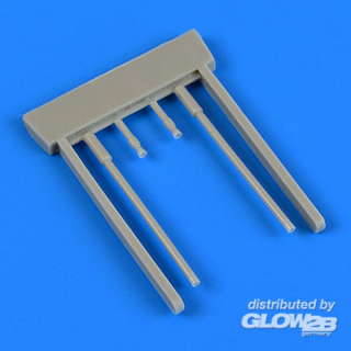 Bf 109G-6 gun barrels for Eduard