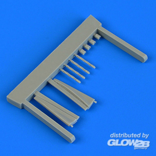 P-40B warhawk gun barrels for Airfix