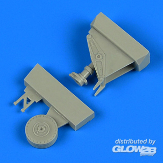 A-1J Skyraider tailwheel for Tamiya