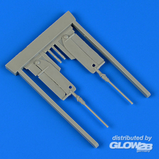 Bf 109 G-6 gun barrels for Tamiya