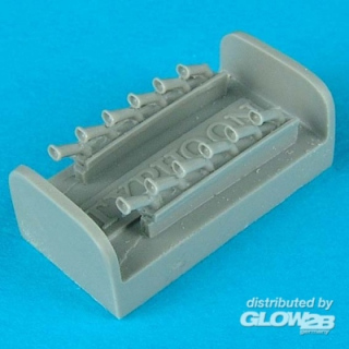 Hawker Typhoon Exhaust - Quickboost 1/72