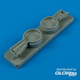 Morane Saulnier MS.406 Wheel Well - Quickboost 1/72