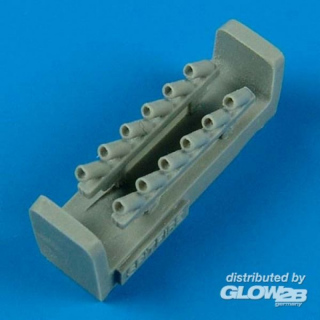 Spitfire F Mk.22 exhaust for Airfix