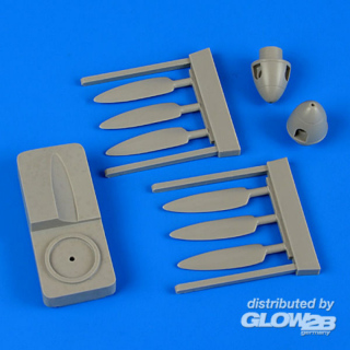 Ju 88A-4/C-6 propeller w/tool f.Revell/H