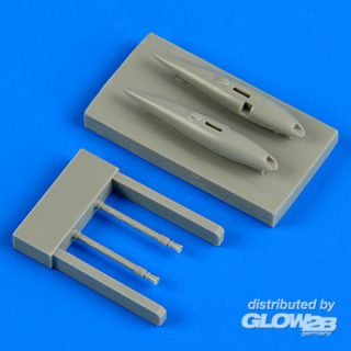 Gloster Gladiator gun pods for Airfix