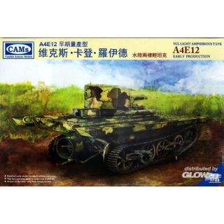VCL Light Amphibious Tank A4E12 Early Production(Cantonese Troops,Nation.