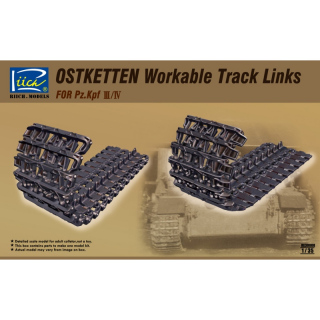 Ostketten Workable Track Links for Pz.Kpfw.III/IV & StuG III - Riich Models 1/35