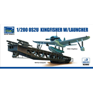 OS2U-3 Kingfisher w. Launcher (2 Kits) - Riich Models 1/200