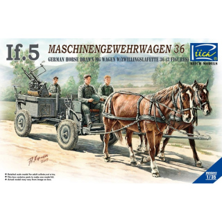 IF.5 Maschinengewehrwagen mit Zwillingslafette 36 - Riich Models 1/35