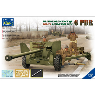 British Ordnance QF 6 Pdr Mk.IV Anti-Tank Gun - Riich Models 1/35