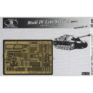StuG IV Late Version No.1 (Dragon) - Royal Model 1/35