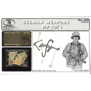 German Weapons MP40/1 - Royal Model 1/35