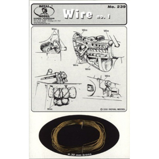 0,3mm Wire No.1 - Royal Model 1/35