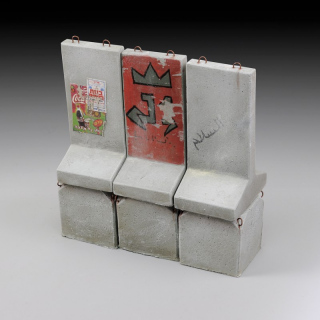Concrete separation wall elements (1/35) - Royal Model 1/35