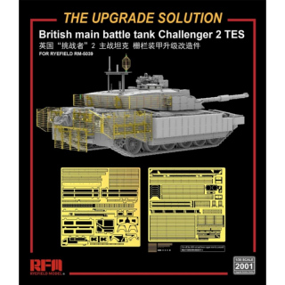 British MBT Challenger 2 TES Upgrade Solution - Rye Field Model 1/35