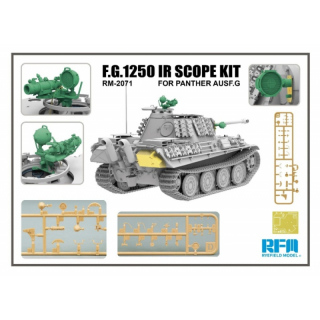F.G.1250 IR Scope Kit for Panther Ausf.G - Rye Field Model 1/35